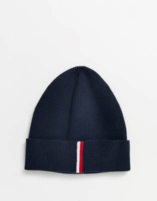 black tommy hilfiger beanie