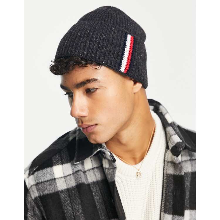 Tommy hilfiger hot sale black beanie