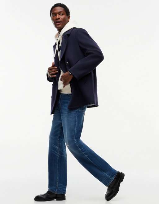 Tommy Hilfiger River relaxed straight leg jeans in bill indigo - medium wash, 3 of 7