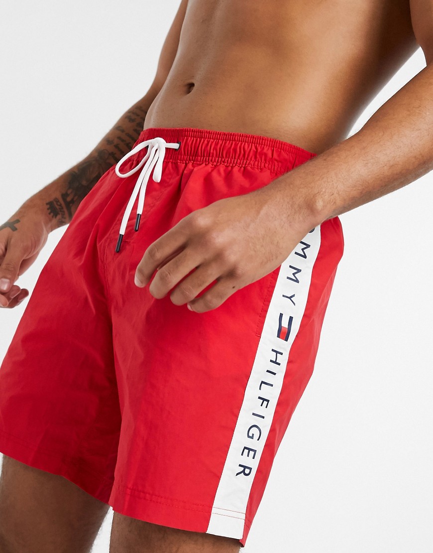 Tommy Hilfiger Rory Swimshorts In Red