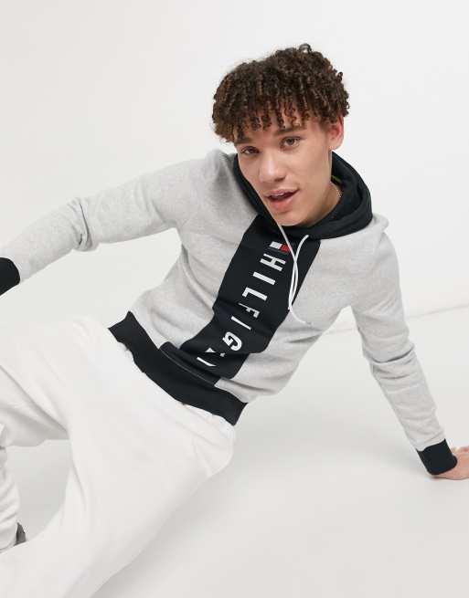 Tommy Hilfiger rossi lock up hoodie in black ASOS