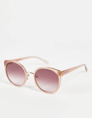 Tommy Hilfiger round sunglasses in pink TH 1810/S