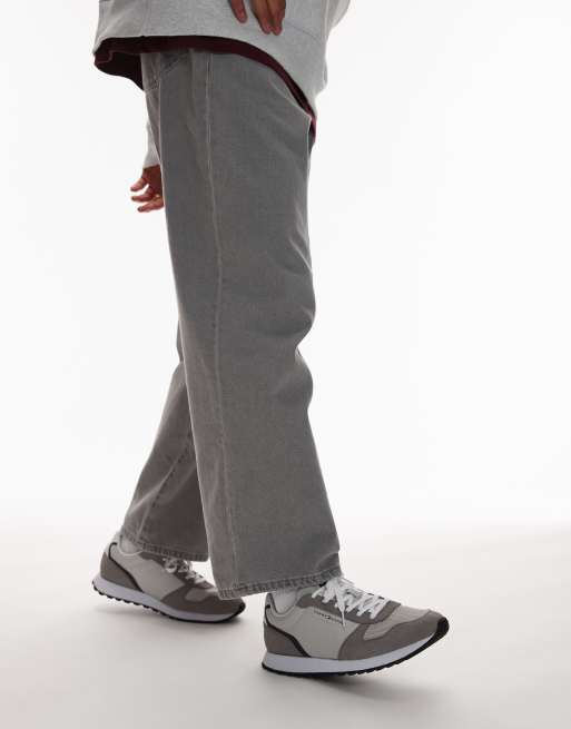 tommy Hilfiger runner sneakers in gray tones, 4 of 5