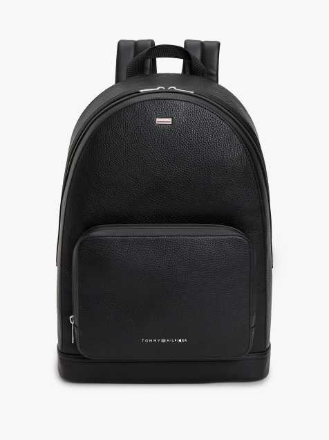 Tommy Hilfiger - Sac à dos arrondi avec bande emblématique - Noir - view 1