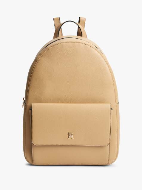 Tommy Hilfiger - Sac à dos arrondi avec logo emblématique - Kaki - view 1