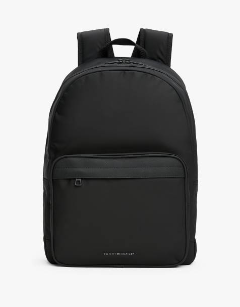Tommy Hilfiger - Sac à double fermeture éclair avec logo en métal - Noir - view 1