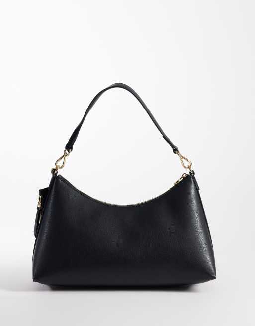 Tommy Hilfiger - Sac porté épaule à logo avec porte-cartes - Noir, 4 de 4