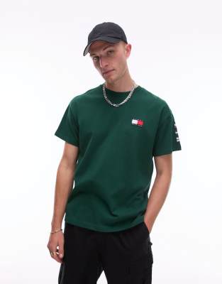 Tommy Hilfiger Sailing Logo T-shirt In Green