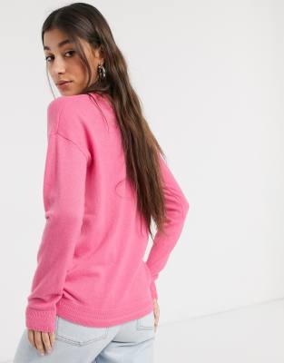 tommy hilfiger pink pullover