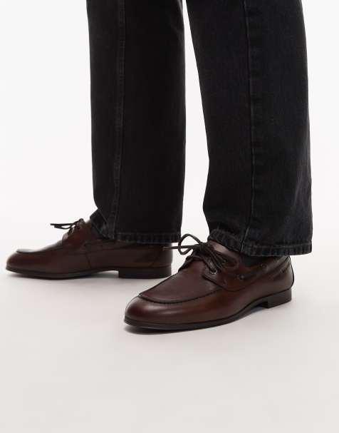 Tommy Hilfiger - Scarpe da barca marroni flessibili - view 1