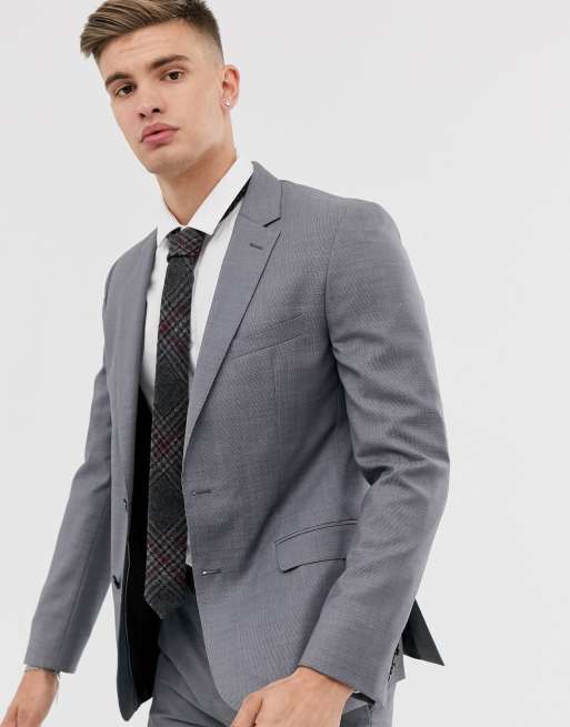 Tommy Hilfiger – Schmaler Anzug in Grau, 3 von 3