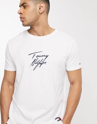 tommy jeans script tee