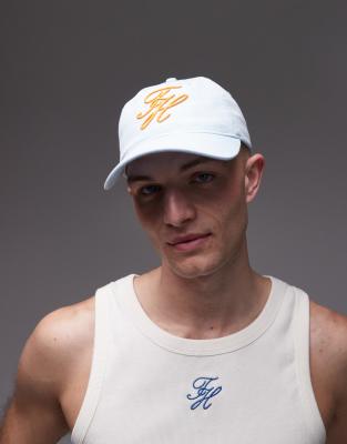 Tommy Hilfiger Script Logo Cap In White