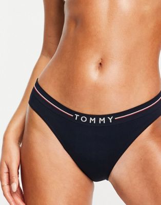Tommy Hilfiger seamless bikini brief in navy