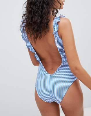 tommy hilfiger seersucker swimsuit