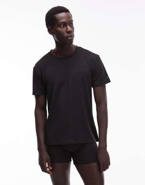 Tommy Hilfiger - Set van T-shirt en boxershort in zwart - view 1