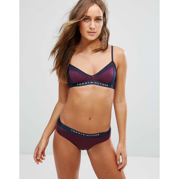 Besætte sæt struktur Tommy Hilfiger Sheer Flex Micro Fashion Bikini Brief | ASOS