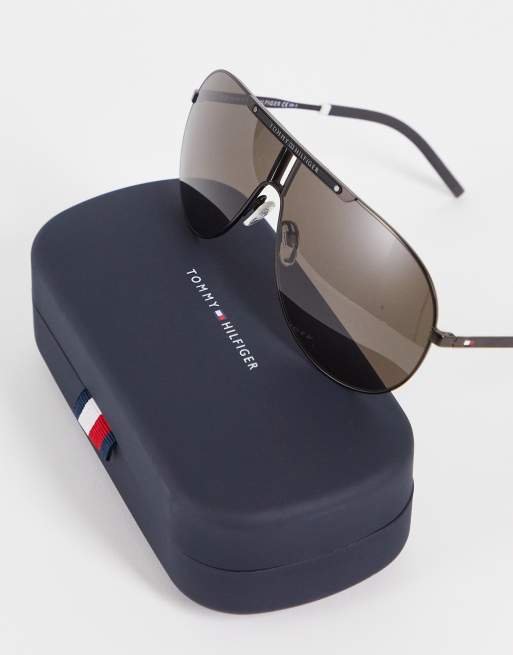 tommy hilfiger shield sunglasses