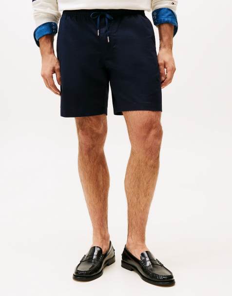 Tommy Hilfiger - Short coupe classique toucher papier - Bleu marine - view 1