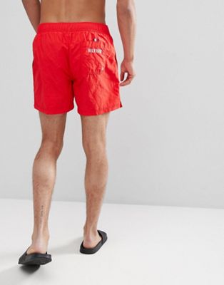 tommy hilfiger red shorts mens