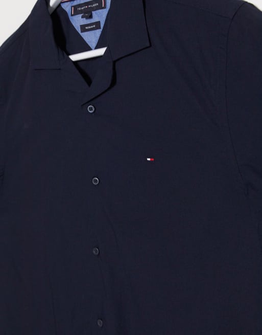 Camisa tommy hilfiger online azul marino