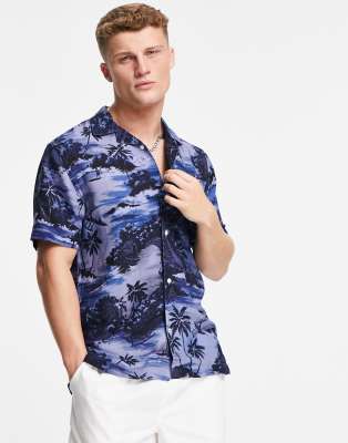 Tommy hilfiger hotsell hawaiian shirt