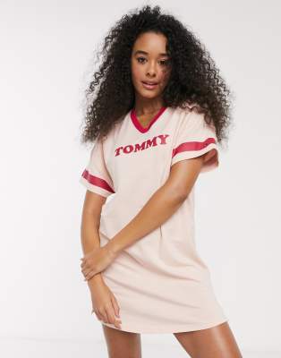 tommy hilfiger blush dress