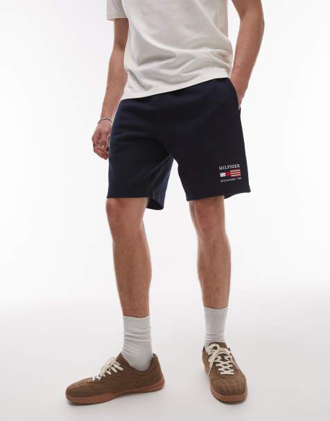 Tommy Hilfiger - Shorts met Americana-vlag in marineblauw - view 1