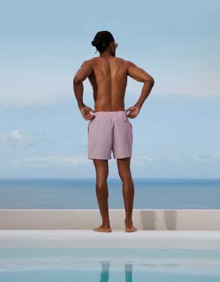 Tommy Hilfiger Side Logo Drawstring Swim Shorts