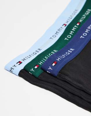 Tommy Hilfiger Signature Cotton Essentials 3 Pack Boxer Briefs In Multi