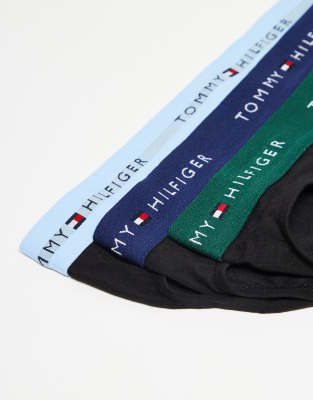 Tommy Hilfiger Signature Cotton Essentials 3 Pack Briefs In Multi