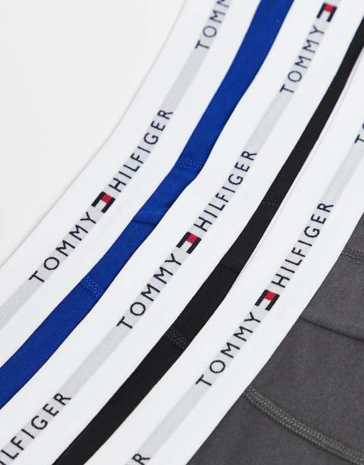 Tommy Hilfiger - Signature Cotton Essentials - Lot de 3 boxers - Bleu/gris/noir, 2 de 3