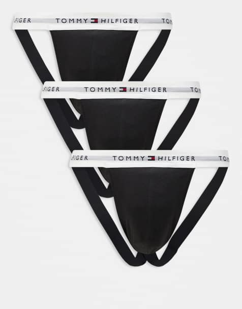 Tommy Hilfiger - Signature Cotton Essentials - Pakke med 3 sorte jockstraps - view 1