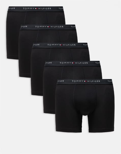 Tommy Hilfiger - Signature Cotton - Lot de 5 boxers - Noir - view 1