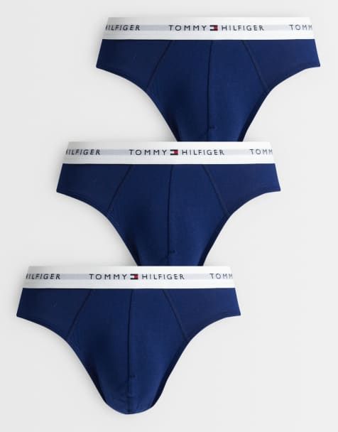 Tommy Hilfiger - Signature Cotton - Pack de 3 calzoncillos slip azul marino - view 1