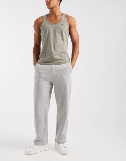 Tommy Hilfiger – Signature Cotton – Tanktops in Schwarz/Weiß/Khaki, 3er-Pack, 3 von 5