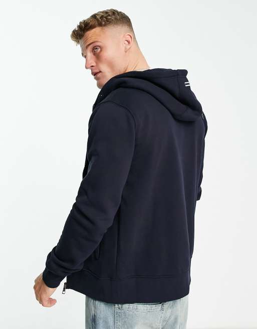 tommy hilfiger navy hoodie mens