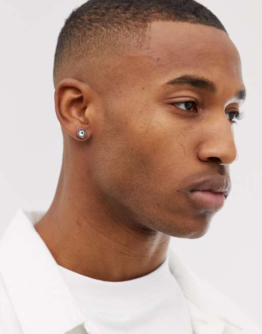 Tommy Hilfiger – Silverfärgade stiftörhängen med logga, 3 av 4