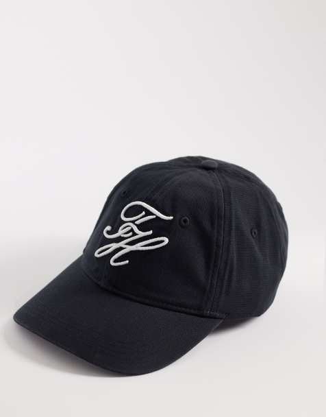 Tommy Hilfiger - Sjaal met geschreven logo in zwart - view 1