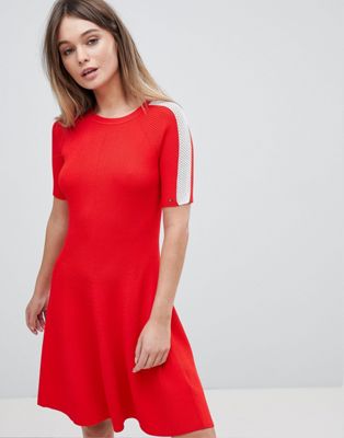 tommy hilfiger red dress