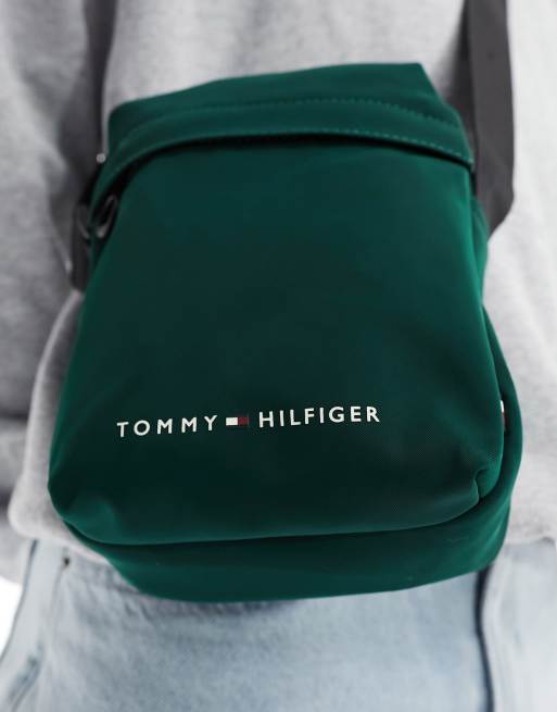 Tommy hilfiger green on sale bag