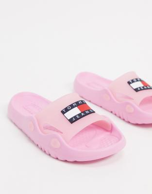 pink tommy sliders