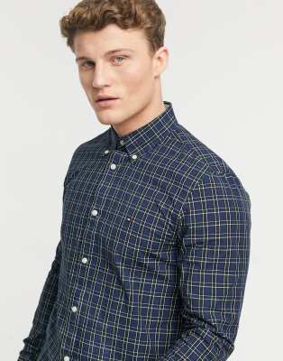 tommy hilfiger slim fit button down