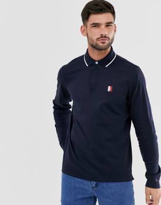 hilfiger polo long sleeve