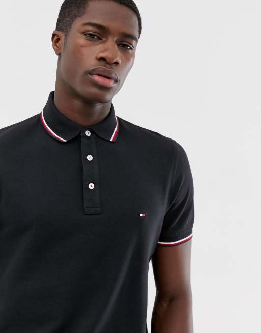 Tommy hilfiger polo cheap zwart