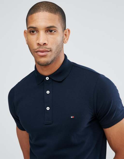 tommy hilfiger navy polo