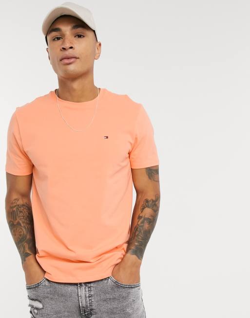 Tommy hilfiger orange outlet t shirt