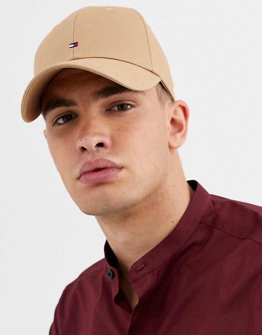 Tommy Hilfiger small logo cap in stone