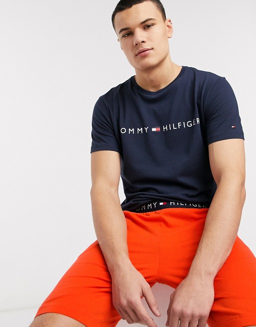 Tommy Hilfiger small logo lounge set in multi
