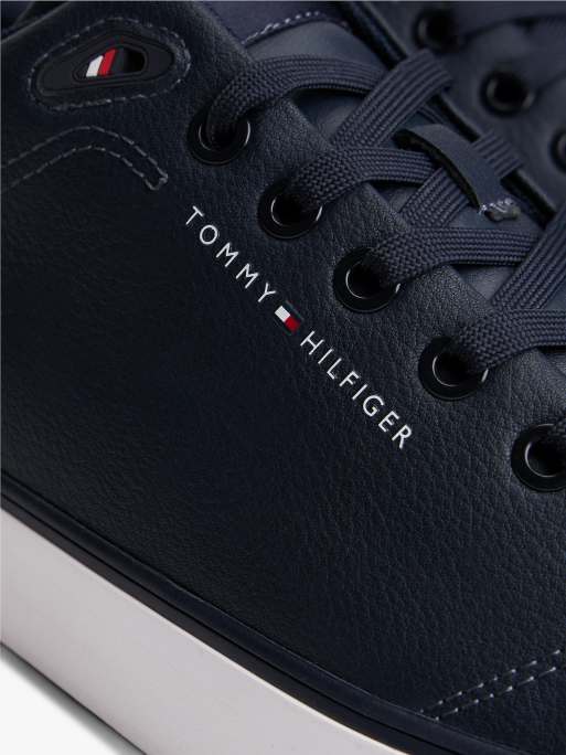 Tommy Hilfiger – Sneaker in Blau mit geprägtem Logo, 6 von 6